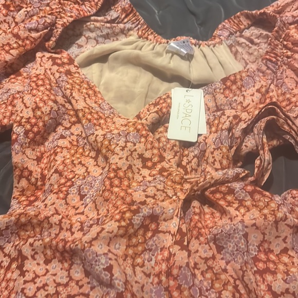 NWT L*Space Panama Dress in Lily of the Valley size small - Picture 16 of 16